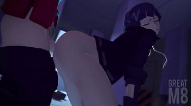 Gokujou Saredo! Jirou pushes his giant cock into her tight pussy!