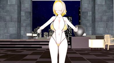 Elegant Haniwa's Garden of Miniatures: A MMD Fetish Fantasy