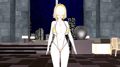 Elegant Haniwa's Garden of Miniatures: A MMD Fetish Fantasy