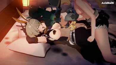 C*m Loving Futanari Sluts Qingyi and Caesar's Unforgettable Sex Romp [ZzZ]
