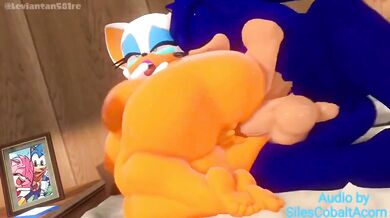 Rouge's Threesome With Sonic and Amy: A Sound of Cheating