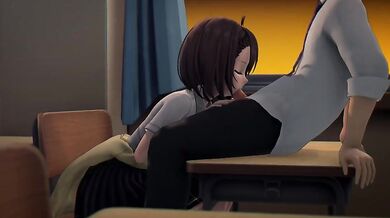 Sexy Submarine Captain Azur Lane Rides the Baltimore Chun-Asa Train in a Steamy Hentai Adventure