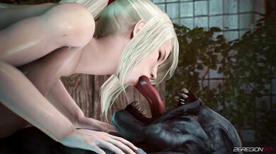 Busty Space Warrior vs Hulking Monstrosity in High-Res Battle Royale