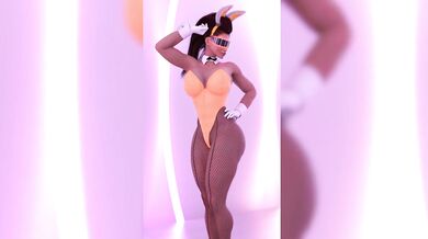 Bunny Babe Lexxx's TikTok Tease! (No Text, No UI) - Poker Face