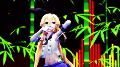 Blue Flame - Shimakaze's Masturbation [MMD R15] Hamselvish