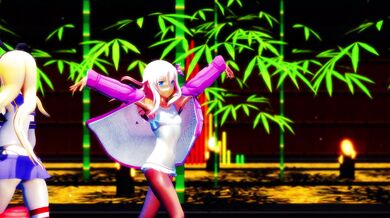 Blue Flame - Shimakaze's Masturbation [MMD R15] Hamselvish