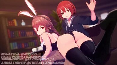 Bunny Girl Gets Spanked