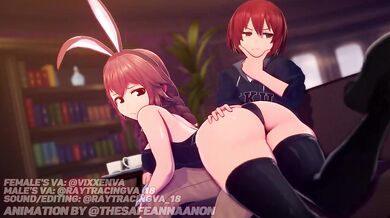 Bunny Girl Gets Spanked