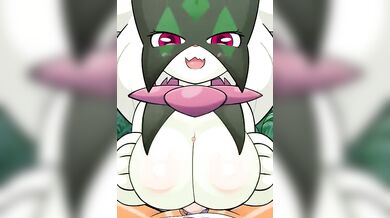 Meow Scarred Cleric (Oral Stimulation)