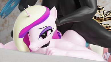 Her Majesty Takes The Virgin Princess