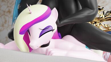 Her Majesty Takes The Virgin Princess