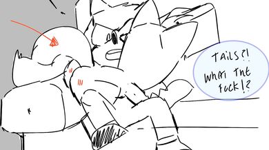 Sonic's Wife Tails Slut-Shames Him with Her Moist Cunt in Public [xhamster]