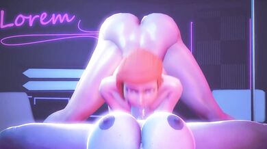 Busty beauties in 3D suck and swallow until they cho*ke!