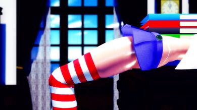 Shimakaze's Pussy Squirts and Spreads Wide Open [MMD] Hamselvish