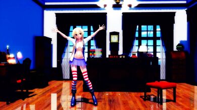 Shimakaze's Pussy Squirts and Spreads Wide Open [MMD] Hamselvish