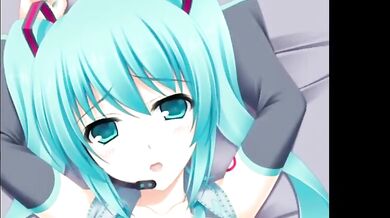 Miku Hatsune, the Sexy Cyborg Vocaloid.