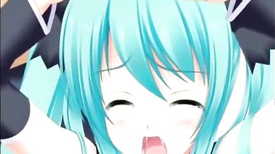 Miku Hatsune, the Sexy Cyborg Vocaloid.