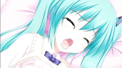Miku Hatsune, the Sexy Cyborg Vocaloid.