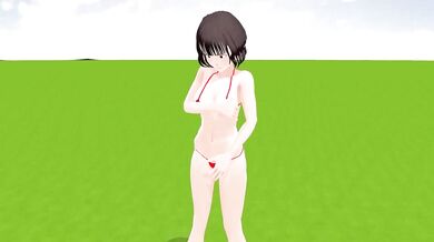 Pleasing Toyota Nono with a Micro Bikini in Public