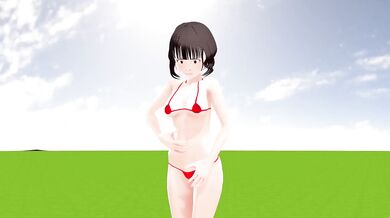 Pleasing Toyota Nono with a Micro Bikini in Public