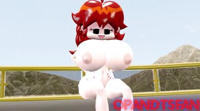 Jiggly Thicc GF's Boobs in a Hot Tub