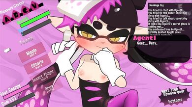 Epic Battle of Squidly Invaders vs Cute Inklings and Their Jiggling Bits for the Whole Gang