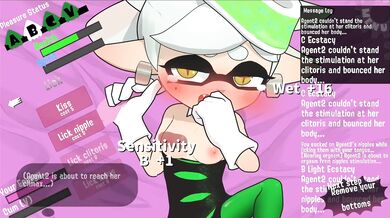 Epic Battle of Squidly Invaders vs Cute Inklings and Their Jiggling Bits for the Whole Gang