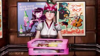 Kirko vs Dva FTW! - Kirko and Dva's Epic Battle Ends in a Tie?Watch as the beautiful girls of Overwatch engage in a heated battle to determine who will claim the top spot! These sexy warriors are ready to fight tooth and nail, using their unique abiliti