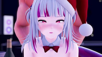 HMV Series Part ① Gawr Gura Christmas [ブラン] - Gawr Gura's Naughty Christmas OrgyCreated by: ブラン- Gawr Gura's Naughty Christmas Orgy