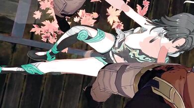 Tonight, we will be watching Jianxin and Fengyunmomo in an intense hentai scene.;