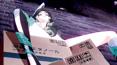 Tonight, we will be watching Jianxin and Fengyunmomo in an intense hentai scene.;