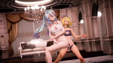 'Sexy Lady Strips Off in the Club and Shakes Her Ass to the Beat of Hot Hip Hop Tunes (000MMD)'