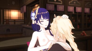 Aether's Wet and Wild Ride with Raiden Shogun [oldstump]