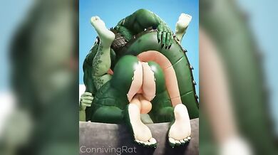Gator Bait: Alligator's Anal Attack