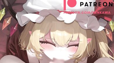 Insatiable Lesbian Love with Flandre Scarlet and Touhou