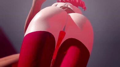 Sexy Santa's Slutty Elf, Sakura Miko, Fucks Everyone on Christmas Eve!