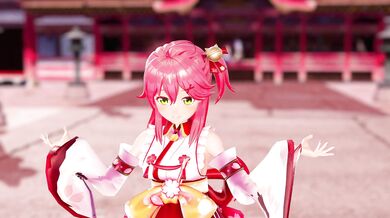 [kasunishi] Sakura Miko Kyouki Ranbu Evening ver - A Night of Passionate Flower Maidens