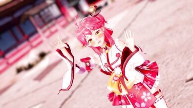 [kasunishi] Sakura Miko Kyouki Ranbu Evening ver - A Night of Passionate Flower Maidens