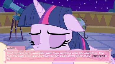 Fucking Tamed Mini-Horse Wife Simulates Shiny Purple Unicorn's Cervix Explosion, Featuring Sparkles of Ecstasy