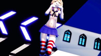 Shimakaze's Final Fuck Fest [MMD R18] Goodbye Blowjob Party for Hamselvish