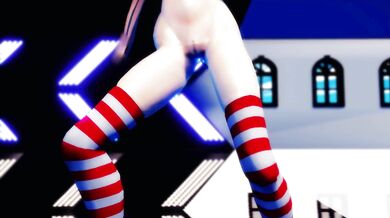 Shimakaze's Final Fuck Fest [MMD R18] Goodbye Blowjob Party for Hamselvish
