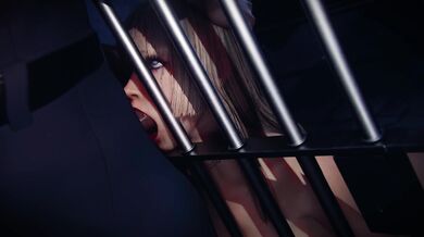 'Lili Horny in Black Jail with Sound'
