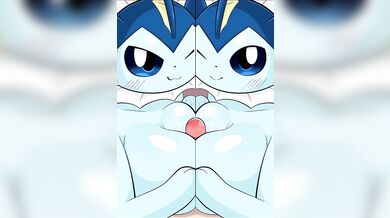 Double Vaginal Fisting with Vaporeon