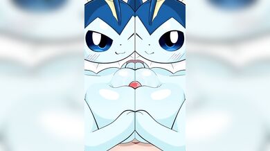 Double Vaginal Fisting with Vaporeon
