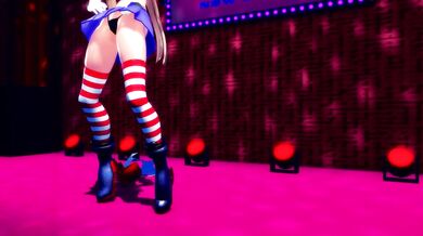 Lustful Sailor's Delight - Shimakaze's Naughty Pleasure [MMD R18] Hamslut