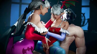 'Sexy Hentai Ameli And Alice's Cosplay Adventure'