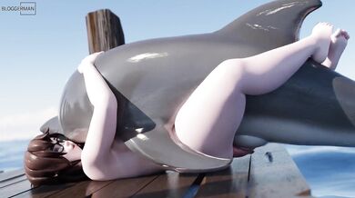 Beneath the Waves: The Sensual Encounter of Mei and a Dolphin Mating!