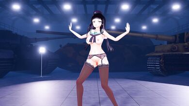 'Hentai Training Room Nishizumi and Maho - NSFW Version'