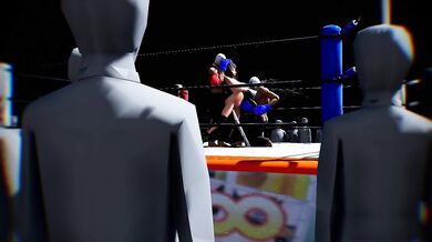 Furious Fists Fly in the Ring During Intense Boxing Match
