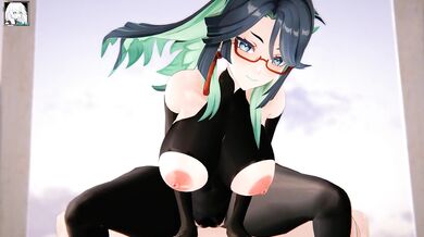 Watch hot Japanese schoolgirl get fucked hard by a massive monster cock in this hentai porn video!